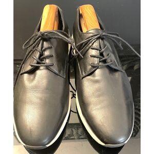 Vince Camuto Ehen Black Leather Sneaker Oxford’s Men’s Shoes Size 10.5 Medium